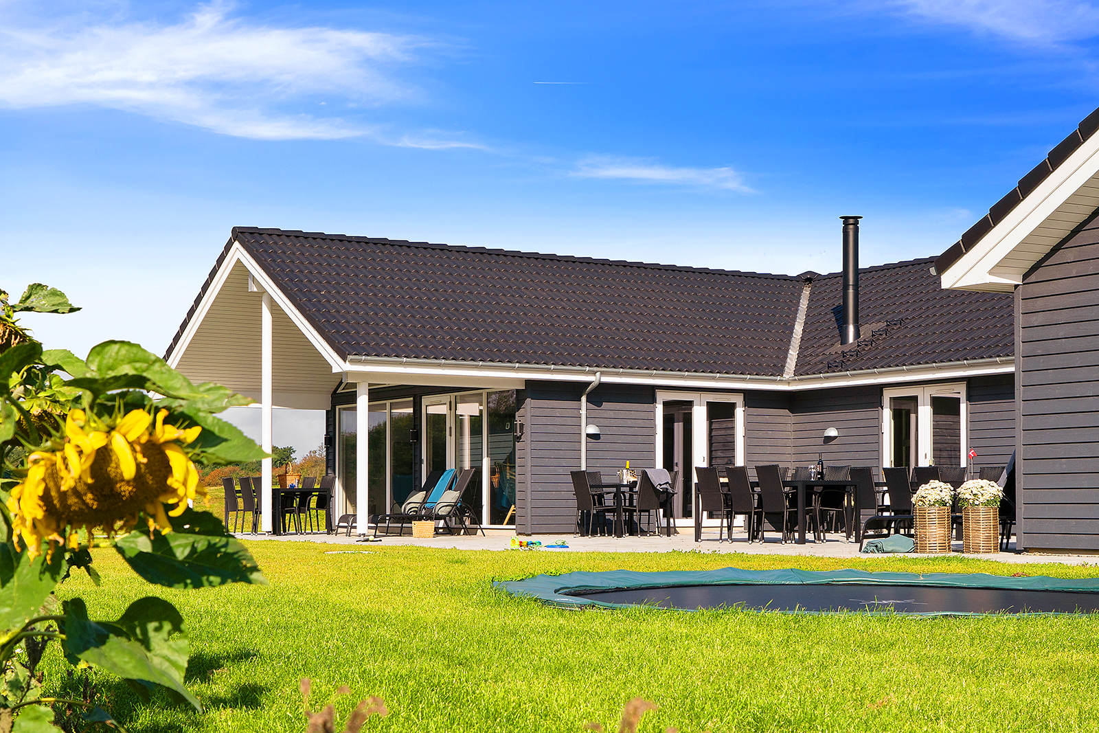 Store sommerhus til 30 perosner