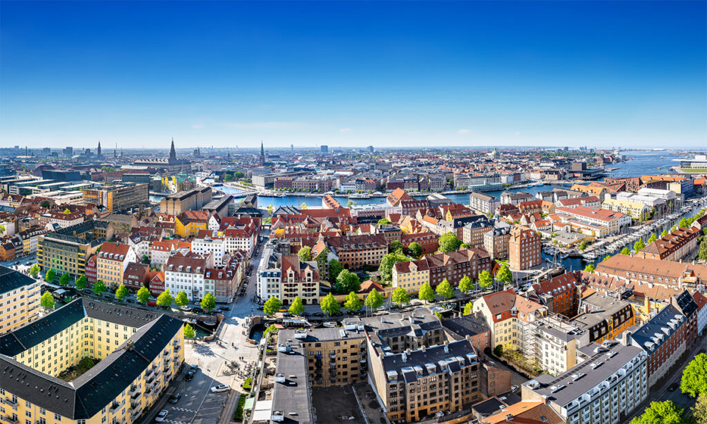 Copenhagen from above