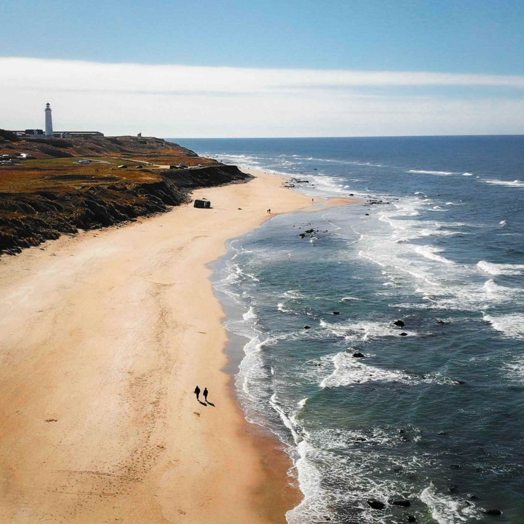 Husmoderstranden ved Hirtshals